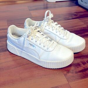 White Puma Sneakers